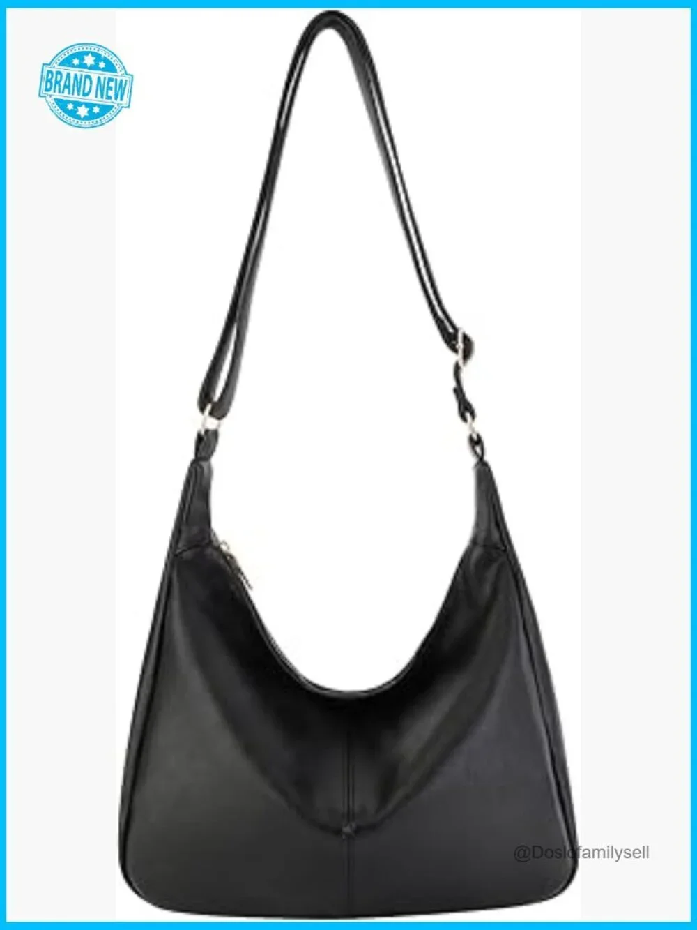Soft Slouchy Hobo Bag Crossbody Shoulder Purse Large Capacity Tote iPad